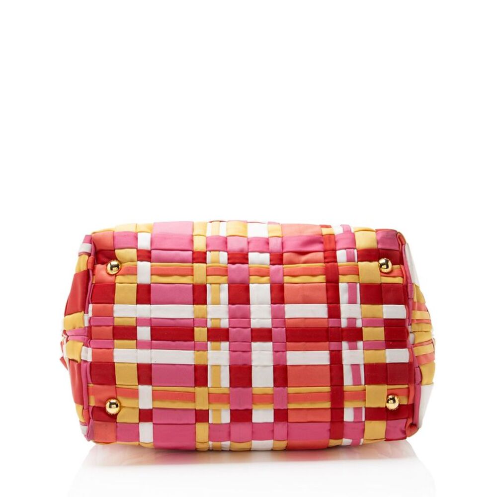 Prada Vintage Tessuto Woven Tote - Picture 4 of 16